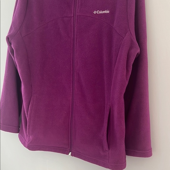 Columbia Purple Fleece Sweater - Picture 3 of 9